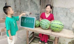 免费吃瓜摆摊,夏日街头新潮流